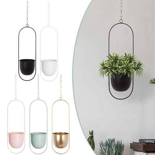 Metal Hanging Flower Pot